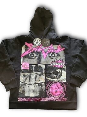 EVIL VICE "Come Find Your Vice" Graphic Hoodie